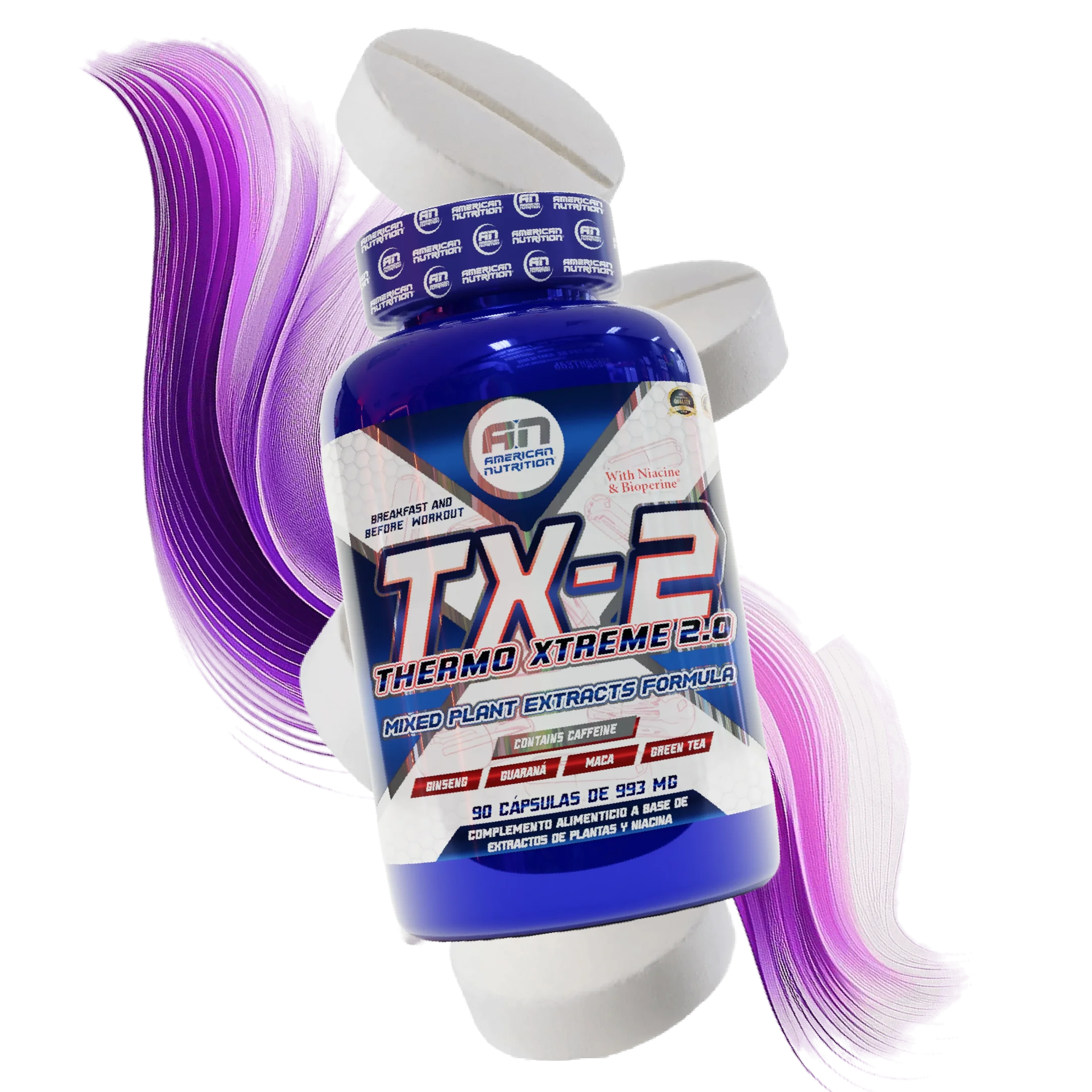 TX-2 Thermo Xtreme 2.0 Mixed Plant Extracts Formula - Imagen 2
